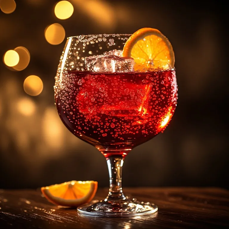Bar Basso Negroni Sbagliato — The 'Mistaken' Negroni, Served in a Giant Goblet