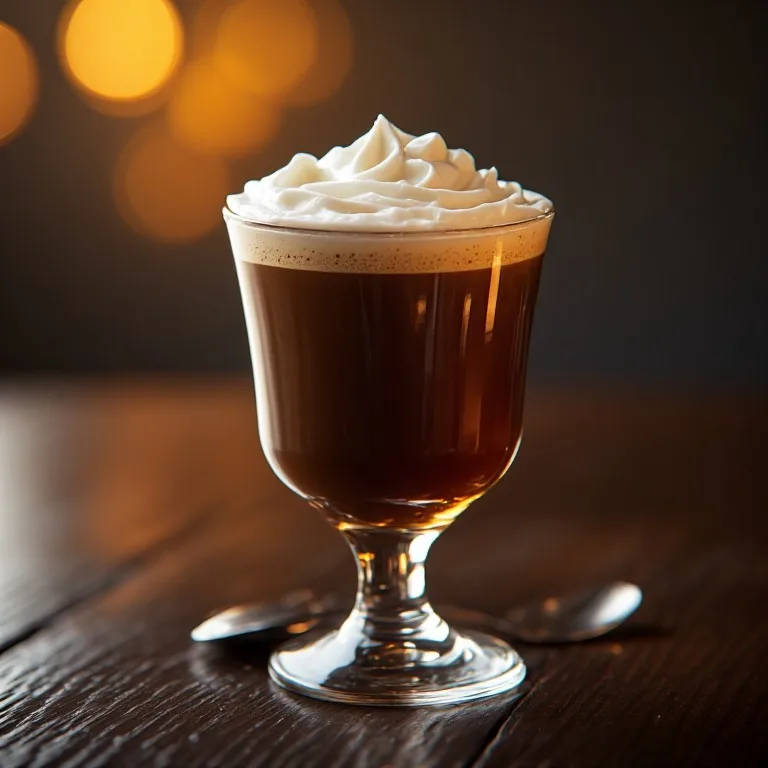Buena Vista Irish Coffee — Two Sugar Cubes, Tullamore D.E.W., and Cream That Floats