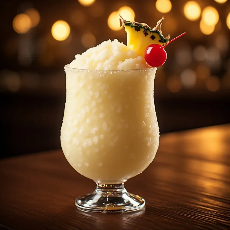 Caribe Hilton Piña Colada — The 1954 San Juan Recipe, With Heavy Cream