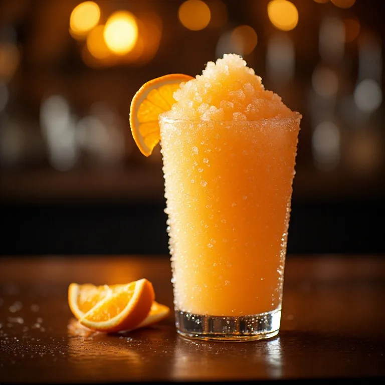 EPCOT Grand Marnier Orange Slush — The France Pavilion Classic, Made in a Blender