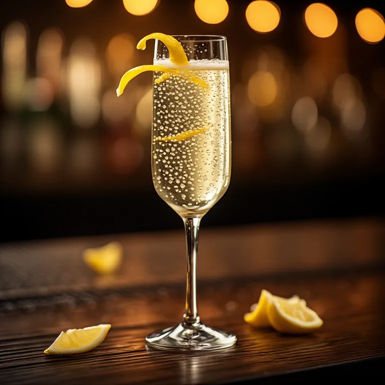 Harry's New York Bar French 75 — Gin, Lemon, Sugar and Champagne, and a Murky Paris Origin